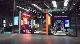 20x40 Île booth design by Reaction Space